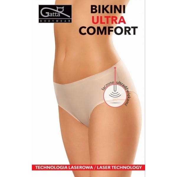 DAMSKIE MAJTKI- BIKINI ULTRA COMFORT 1591S- GATTA