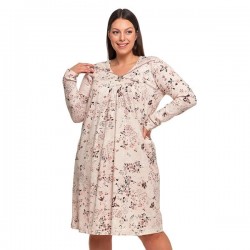 Damskie koszule nocne PLUS SIZE PDK4400-001